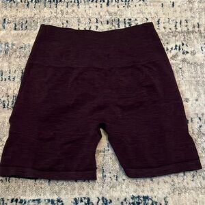 alphalete amplify shorts purple